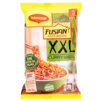 Вермішель Maggi Fusian з куркою карі 185г