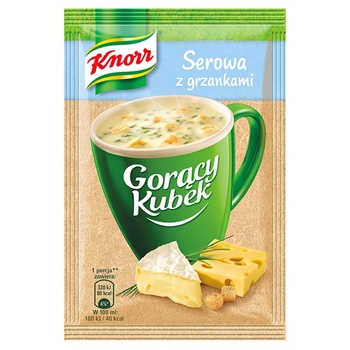 Суп Knorr сирний з грінками 22г