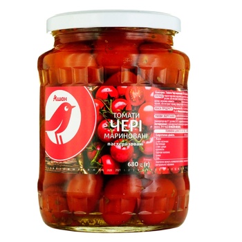 Auchan Marinated Cherry Tomatoes 680g - buy, prices for Auchan - photo 1