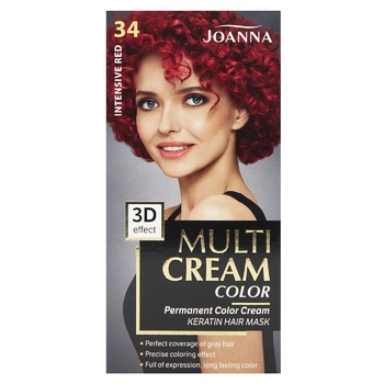 Joanna 34 Intensely Red Hair Dye - buy, prices for ULTRAMARKET - photo 2