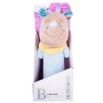 Baby Funmuch Rhinoceros Soft Rattle Stick Toy