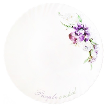 Vittora Wave Purple Orchid Lunch Plate 22cm - buy, prices for Tavria V - photo 1