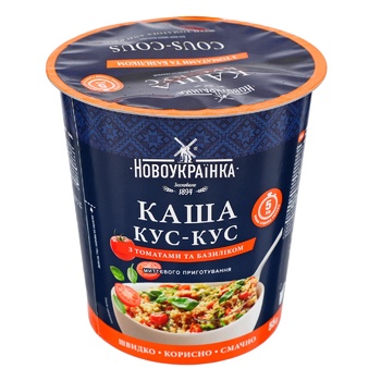 Novoukrayinka Couscous Porridge with Tomatoes and Basil 55g - buy, prices for EKO Market - photo 2