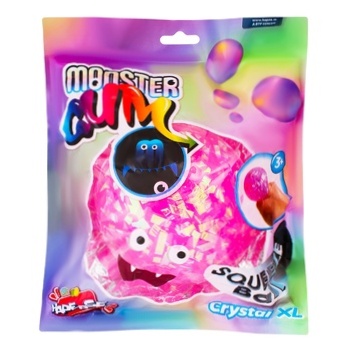 Игрушка Monster Gum Squeeze Ball Crystal XL в ассортименте - купить, цены на NOVUS - фото 1