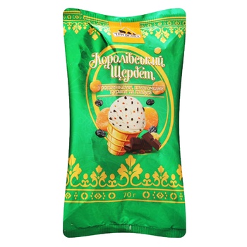 Three Bears Korolivskyi sherbet Ice-cream in wafer cup 70g - buy, prices for - photo 1
