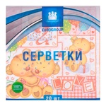 Салфетки Eurogroup Детские Мишки 20шт 33х33см