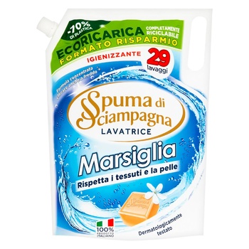 Spuma di Sciampagna Marsiglia Washing Gel 1.155l