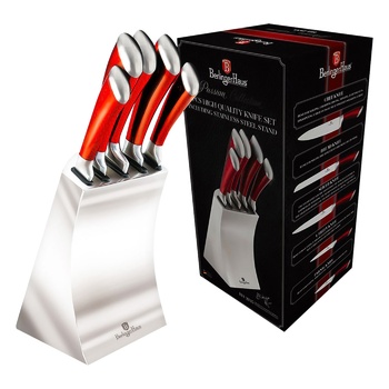 Berlinger Haus Passion Collection Knife Set with Stand 5pcs - buy, prices for - photo 1