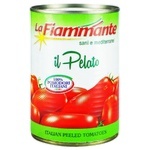 Томаты La Fiammante целые очищенные 400г