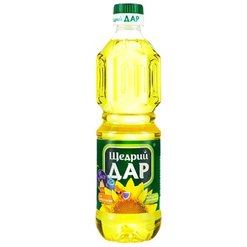 Shchedryi Dar Unrefining Sunflower Oil - buy, prices for ULTRAMARKET - photo 1