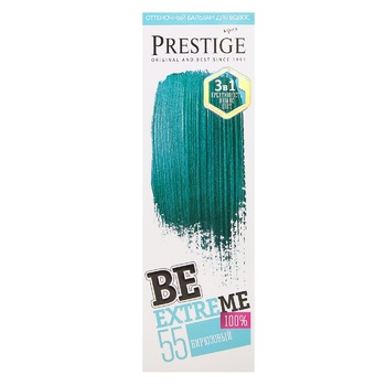 Vip's Prestige Be Extreme Toning Hair Balm 55 Turquoise 100ml - buy, prices for Za Raz - photo 2