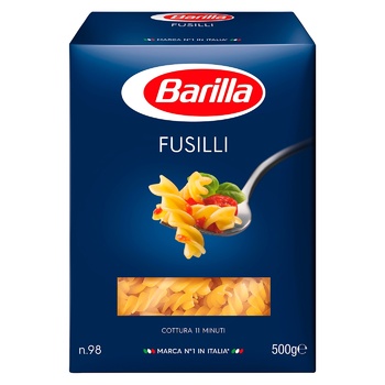Макаронные изделия Barilla Fusilli №98 500г - купить, цены на Метро - фото 2