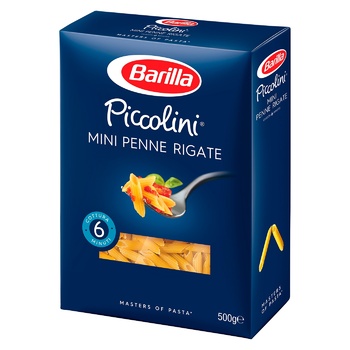 Макаронні вироби Barilla Piccolini Mini Penne Rigate 500г