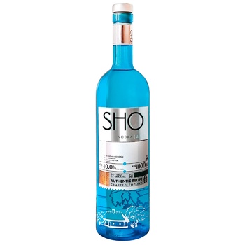 Водка SHO особенная 40% 1л