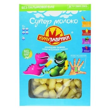 Kykyzavruky Milky Corn Sticks With A Gift 100g - buy, prices for NOVUS - photo 3