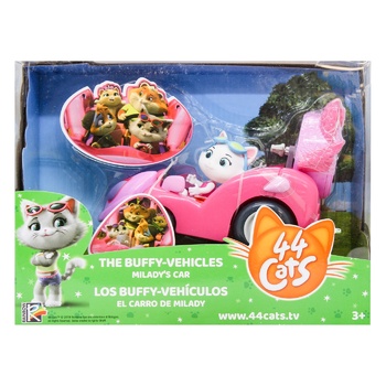 44 Cats Toy Milady with Car - buy, prices for MegaMarket - photo 2