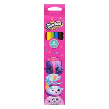 Shopkins Colored Trihedral Pencils 6colors - buy, prices for - photo 2