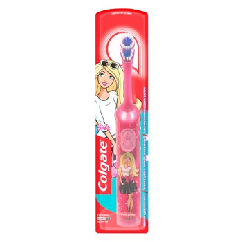 Зубная щетка Colgate Barbie/Batman электрическая супермягкая - купить, цены на Cупермаркет "Харьков" - фото 2