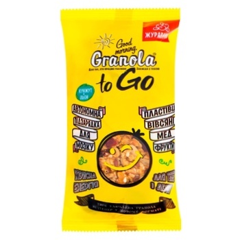 Good Morning Dry Breakfast Granola Cranberry 80g - buy, prices for ULTRAMARKET - photo 1