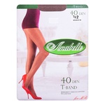 Tights Anabelle mocha 40den 2size Ukraine