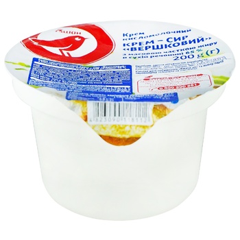 Auchan Cream Cheese 65% 200g - buy, prices for Auchan - photo 1