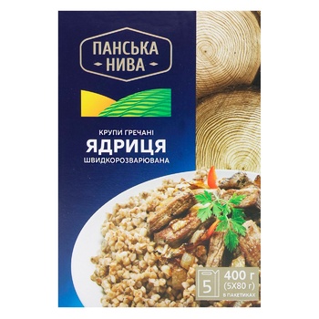 Panska Nyva Buckwheat Groats 5pcs*80g - buy, prices for EKO Market - photo 2