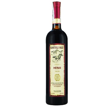 Kartuli Vazi Merani Red Semi-Dry Wine 11% 0.75l - buy, prices for NOVUS - photo 1