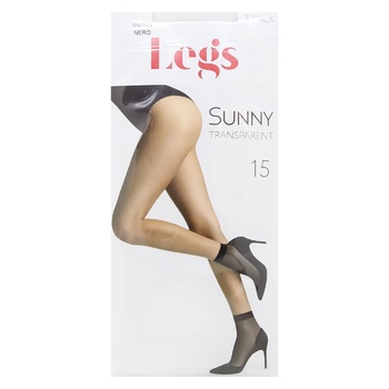 Носки Legs Sunny женские 3 пары Onesize Nero - купить, цены на МегаМаркет - фото 1