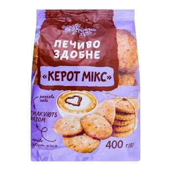 Ukrainska Zirka Kerot Miks Cookies 400g - buy, prices for Tavria V - photo 1