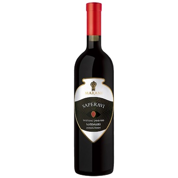 Marani Saperavi Qvevri Red Dry Wine 9-13% 0.75l - buy, prices for Auchan - photo 1