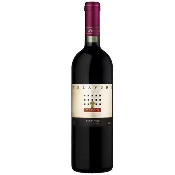 Marani Telavuri Red Dry Wine 12% 0.75l - buy, prices for Auchan - photo 1