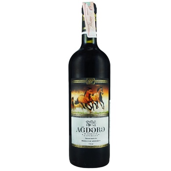 Az Granata Agdere Red Semi Sweet Wine 12% 0.75l - buy, prices for Auchan - photo 1