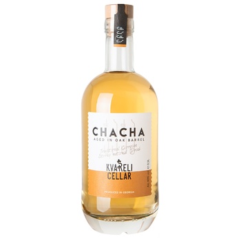 Kvareli Cellar Chacha aged 40% 0.5l - buy, prices for ULTRAMARKET - photo 1