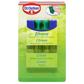 Dr.Oetker Lemon for Baking Flavor Enhancer 8g - buy, prices for MegaMarket - photo 1