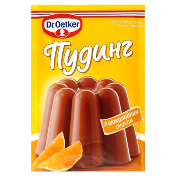 Пудинг Dr.Oetker з шоколадним смаком 50г - купити, ціни на ULTRAMARKET - фото 1