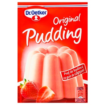 Dr.Oetker Strawberry Pudding 40g - buy, prices for NOVUS - photo 1