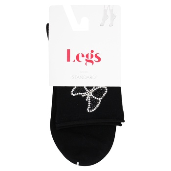 Legs Butterfly Women's Socks s.36-41 Nero