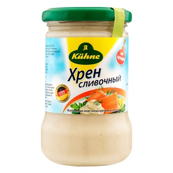 Kuhne White Creamy Horseradish 250g - buy, prices for Auchan - photo 1