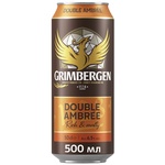 Пиво Grimbergen Double Ambree темное 6,5% 0,5л