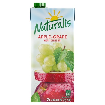 Naturalis Apple-grape Nectar 2l - buy, prices for Auchan - photo 2