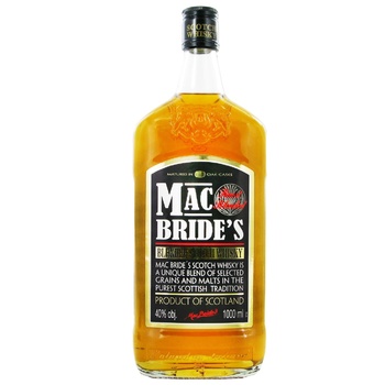 Віскі Mac Bride's 40% 1л - купити, ціни на Auchan - фото 1