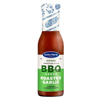 Santa Maria Roasted Garlic BBQ Sauce 335g - buy, prices for MegaMarket - photo 1