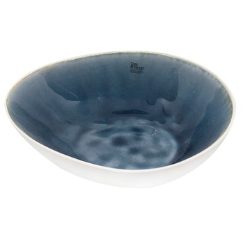 Cosy&Trendy Salad bowl oval Spirit blue 17cm - buy, prices for ULTRAMARKET - photo 1