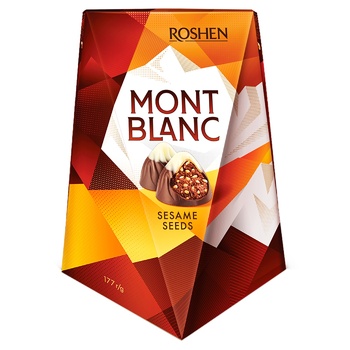 Roshen Mont Blanc Candies with Chocolate and Sesame 177g - buy, prices for EKO Market - photo 3