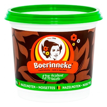 Boerinneke Chocolate-Nut Pasta 400g - buy, prices for ULTRAMARKET - photo 1