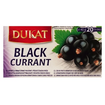 Dukat Black Currant Fruit Tea 2g*20pcs - buy, prices for EKO Market - photo 2