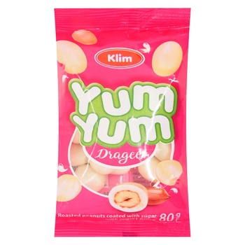 Klim Yum Yum Peanut in Yogurt Dragee 80g - buy, prices for EKO Market - photo 1