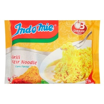 Лапша Indomie со вкусом карри быстрого приготовления 75г - купить, цены на ЕКО Маркет - фото 1