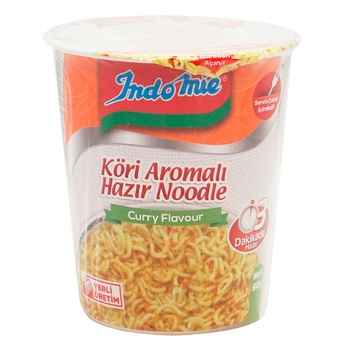 Indomie Curry Flavored Instant Noodles 60g - buy, prices for EKO Market - photo 1