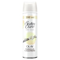 gillette satin care olay vanilla cashmere